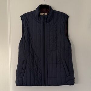 Toad&Co Men's Navy Quilted Vest